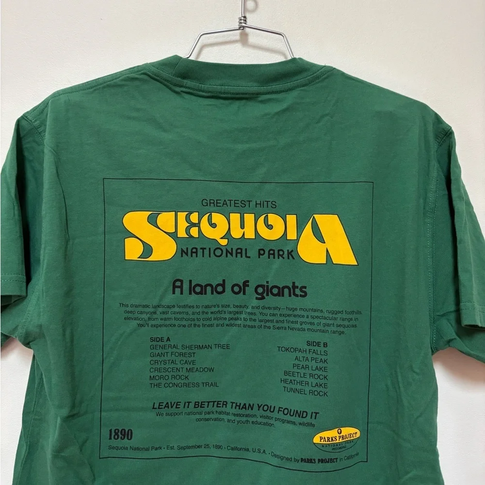 NWOT Urban Outfitters Parks Project Sequoia Greatest Hits Tee Size Small